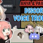ANYA AND PAIMON VOICE TROLLING ON DISCORD #3 | Csama &  Mio_ch ミオ