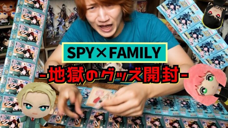 【SPY×FAMILY】美少女アーニャおじさんの世界一キモいグッズ大量開封祭り【スパイファミリー】