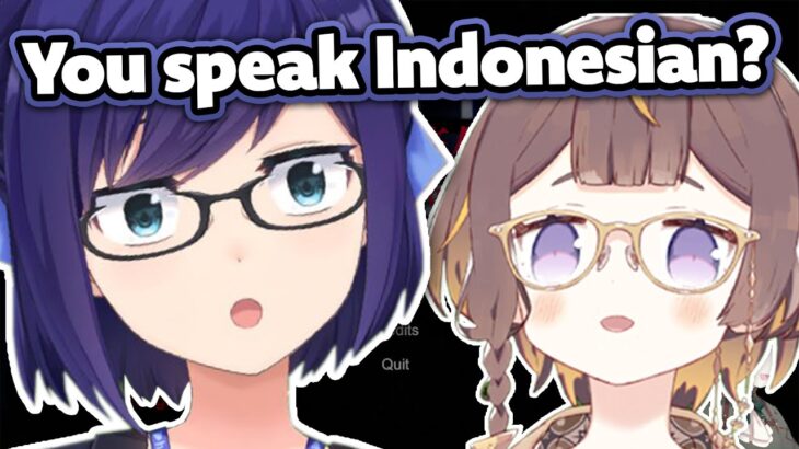 A-chan is so impressed that Anya can speak Indonesian so fluently