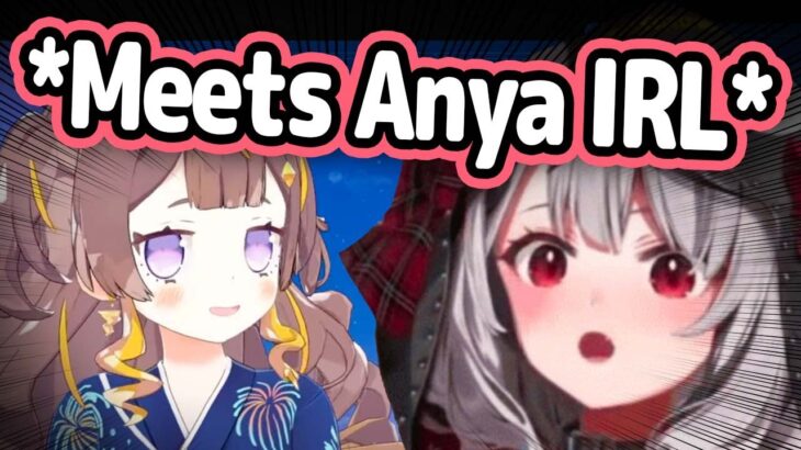 Chloe Shook Anya’s Hand IRL and Was Surprised By How Different Her Personality Was…【Hololive】