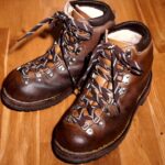 登山靴の手入れ　ゴローS-8（10年目）　　How to care for Hiking Boots.