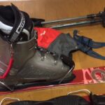 登山 装備 冬 山スキー 初心者 ファンスキー