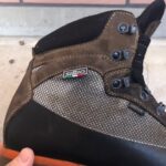新品登山靴  使用１回でゴア決壊か？