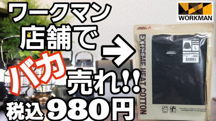 【ワークマン】店舗で売り切れ続出のエクストリームヒートコットンを紹介します！