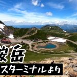 【北アルプス】乗鞍岳　畳平バスターミナルより　2022年6月28日【登山】