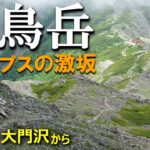 【登山体験】農鳥岳、南アルプスでも屈指の激坂に挑んできました！／奈良田・大門沢からの登山道全部見せます！／2022/7