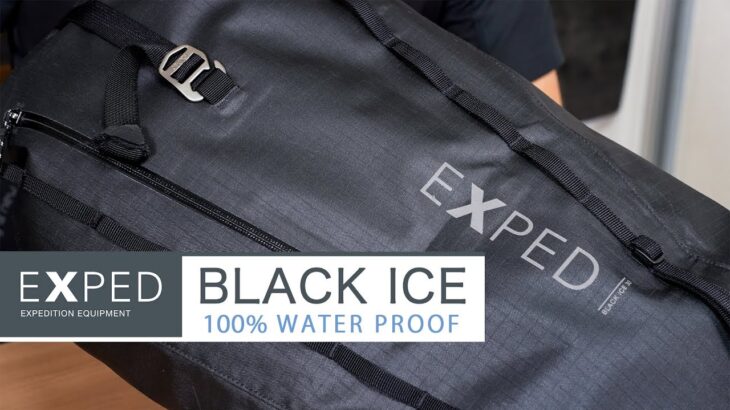 【EXPED】BLACK ICE　ミニマム＆完全防水ザック