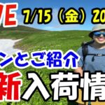 【LIVE】夏山に向けて最新登山グッズ入荷情報を一気にご紹介！！