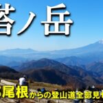 【登山体験】塔ノ岳、快晴の丹沢を楽しむ！／政次郎尾根からの登山道全部見せます！／2022/11