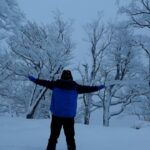 九州の豪雪　英彦山登山　北岳の冬山　撮影2022.12.18