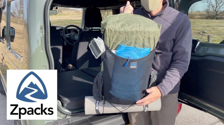 【UL登山ザック紹介】Zpacks Nero 38L Army Green