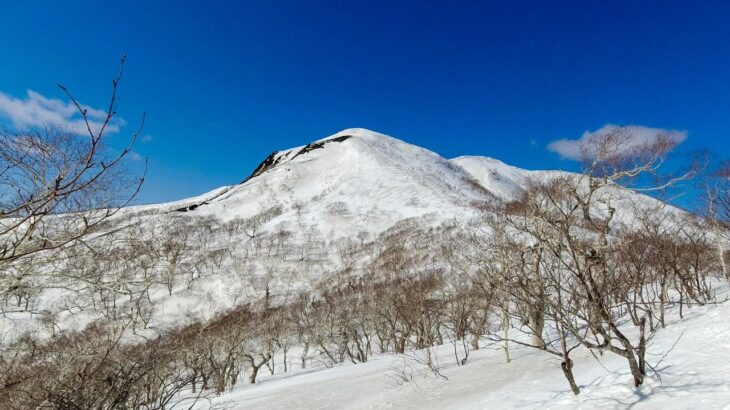 20230402漁岳public（登山靴でスノーハイク）