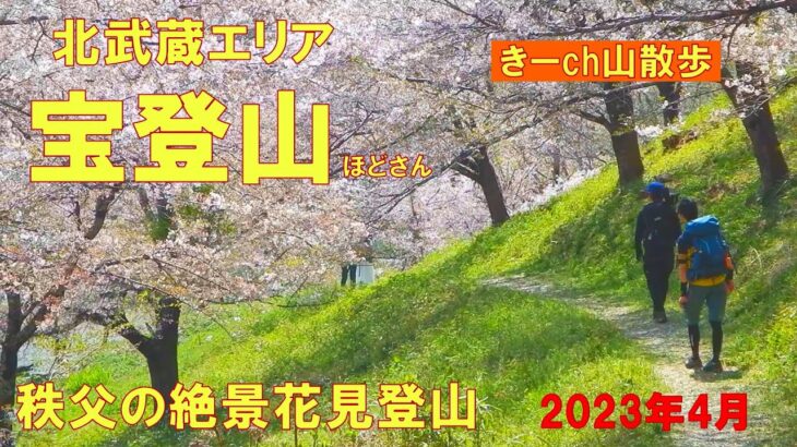秩父「長瀞」ゆるゆる花見山行【宝登山】！2023年4月