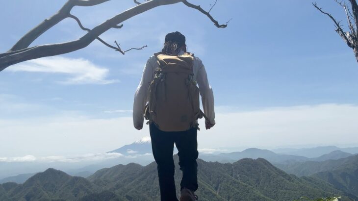 【ソロ登山女子】絶景と絶望の日帰り21km。塔ノ岳、丹沢山、蛭ヶ岳、檜洞丸の縦走に挑戦。