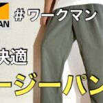 【ワークマン】40歳代おっさんは夏を快適に過ごすためのシャリテック素材のイージーパンツを履く/シャリテック強撚糸イージーパンツ