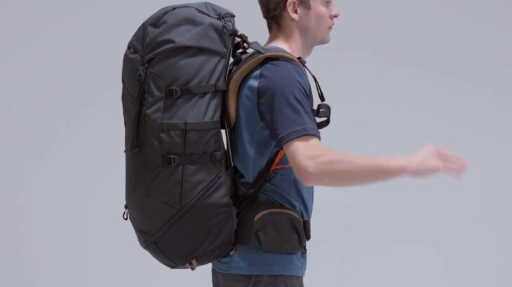 FORCLAZ (フォルクラ) 登山・トレッキング バックパック・リュック TREK 100 EASYFIT – メンズ 50L ストラップ調整方法