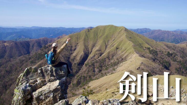 【夫婦登山】美しい稜線の道を歩く四国の百名山 剣山 | 見ノ越から次郎笈へ日帰りピストン