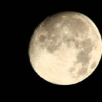 canon eos kiss x4　望遠レンズによる　月ハイビジョン固定撮影