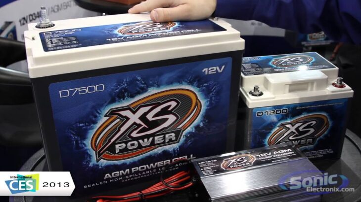 XS Power D7500 High Performance Car Audio Battery | CES 2013