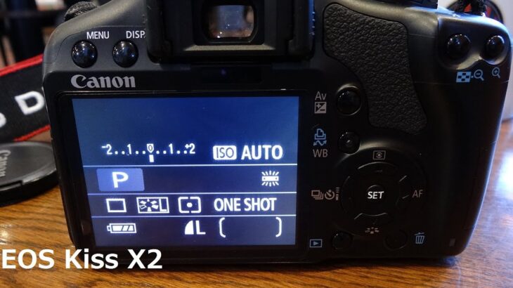 Canon EOS Kiss X2　カメラ女子にも人気の入門初心者向け 一眼レフ