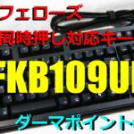ゲーミングキーボードレビュー : ビットフェローズ BFKB109UP1 【ダーマポイントの実質リメイク】