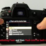 How to set Nikon D7200  D7500  D750 in Flash Commander Mode