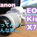 Canon EOS Kiss X7　実際撮ってみるとこんな感じになるよ動画。