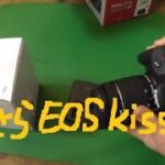 楽天カメラのキタムラ購入品　キヤノン EOS Kiss X7　開封　初めての一眼レフ