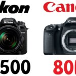 Nikon D7500 vs Canon EOS 80D