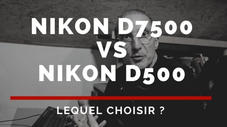 Nikon D7500 vs. Nikon D500, comparaison, différences, lequel choisir