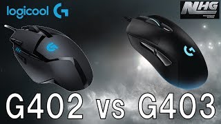 【徹底比較】 G402とG403 Logicool ゲーミングマウス レビュー
