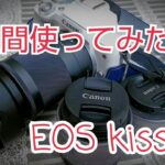 Canon EOS Kiss M 1週間使った！使用感レビュー　EOS M50