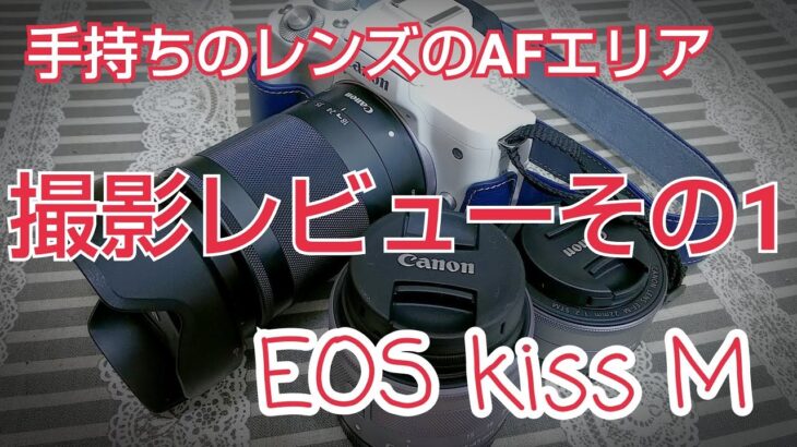 Canon EOS Kiss M 撮影レビュー！手持ちのレンズのAFエリアが！