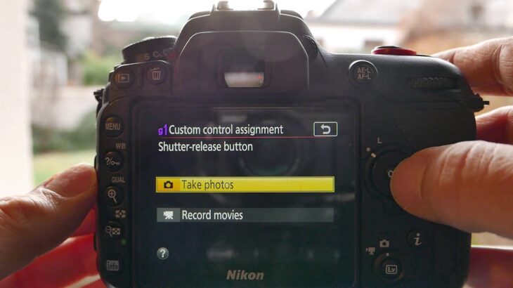 Nikon D7500 – native 16:9 raw+jpg