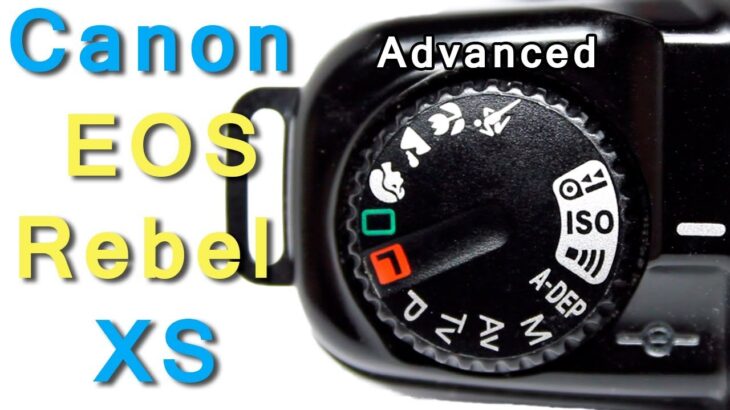 How To Use Advanced Functions Canon EOS Rebel X S SLR Film Camera, EOS Kiss, EOS 500