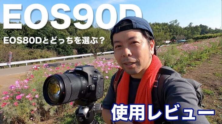 【カメラ】EOS90DとEOS80Dの違い！おすすめなのは・・・