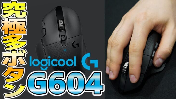【Logicool G604】これマウスゲーム用・作業用のどっちでもいけちゃうんですけどw