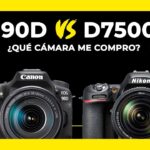 🔥 Canon 90D vs Nikon D7500 Español, ¿Cual es mejor?