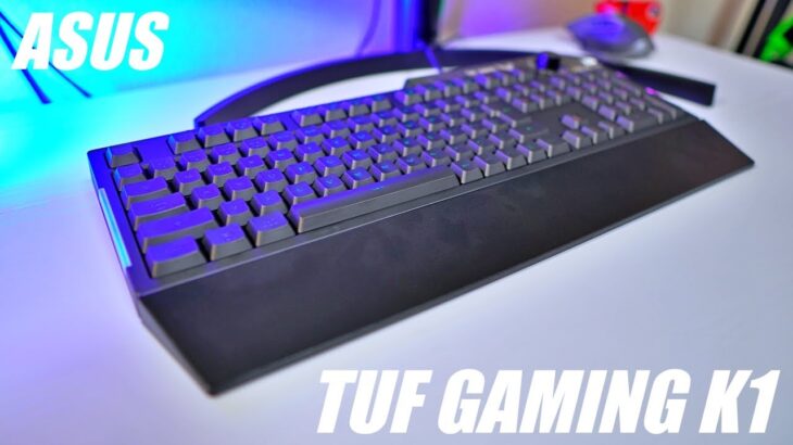 【ASUS】格安ゲーミングキーボード TUF GAMING K1レビュー フルサイズでRGBライト付き 【6,000円】