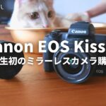 CanonのEOS Kiss MをYouTubeの動画撮影用に購入 / 発売後時間が経ってもコスパ最強のおすすめカメラ【ミラーレスカメラ初心者】