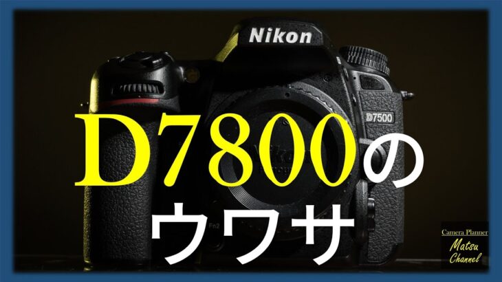 Nikon D500・D7500の後継機の噂～D7800に必要なもの～