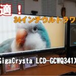 ウルトラワイドモニターGigaCrysta LCD GCWQ341XDBレビュー