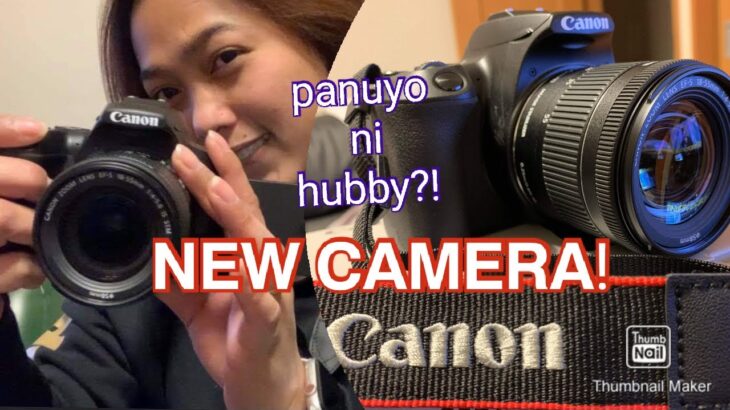 CANON EOS KISS x10 unboxing  (first camera ni mhom)