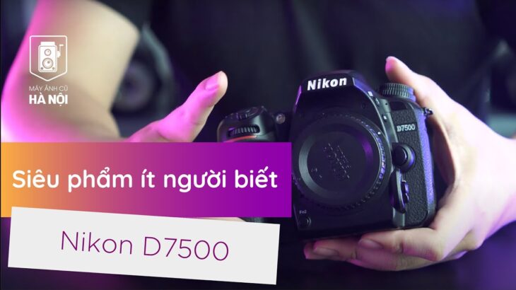 NIKON D7500 ✅ SIÊU PHẨM DSLR MÀ ÍT NGƯỜI BIẾT TỚI ✅ Máy ảnh cũ Hà Nội