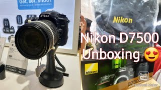 Nikon D7500 | Unboxing Hindi Review | Best DSLR.