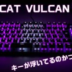 【ROCCAT VULCAN TKL】ゲーミングキーボード開封＆レビュー！
