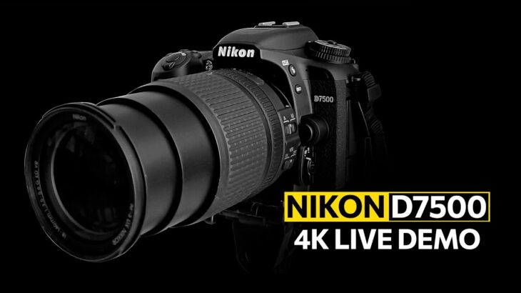 Nikon D7500 – 4K Live Video