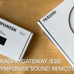 IKEA Tradfri Gateway and Symfonisk Sound Remote Unboxing and setup
