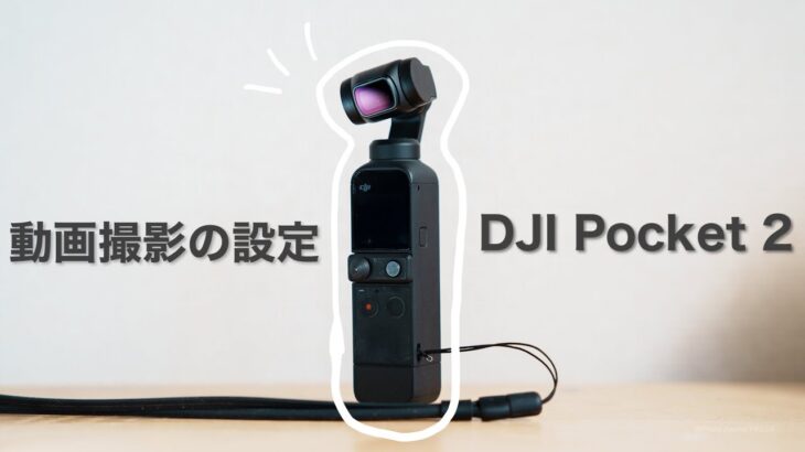 DJI Pocket 2 動画撮影の設定・ジンバルモードなど