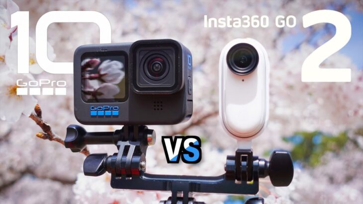 【はじめてのアクションカメラはどっち？】GoPro HERO10 vs Insta360 GO2